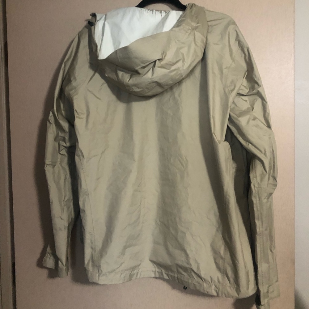 Patagonia rain jacket khaki